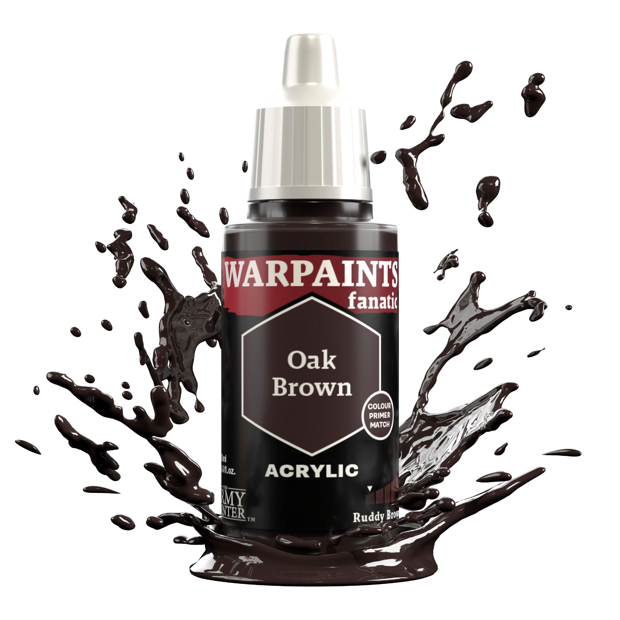 the-army-painter-warpaints-fanatic-peinture-oak-brown-18-ml-brun-fonc image 2
