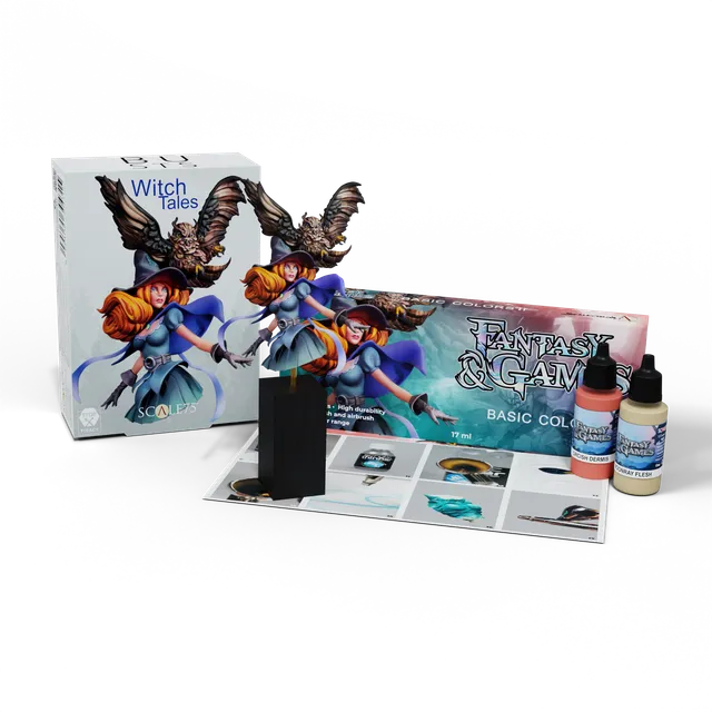 scale75-bundles-pack-basic-colors-ii-witch-tales-set-figurine image 1
