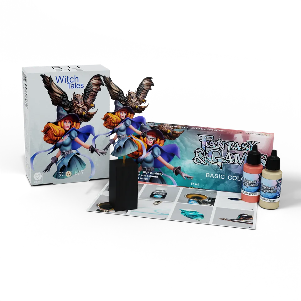 scale75-bundles-pack-basic-colors-ii-witch-tales-set-figurine image 1
