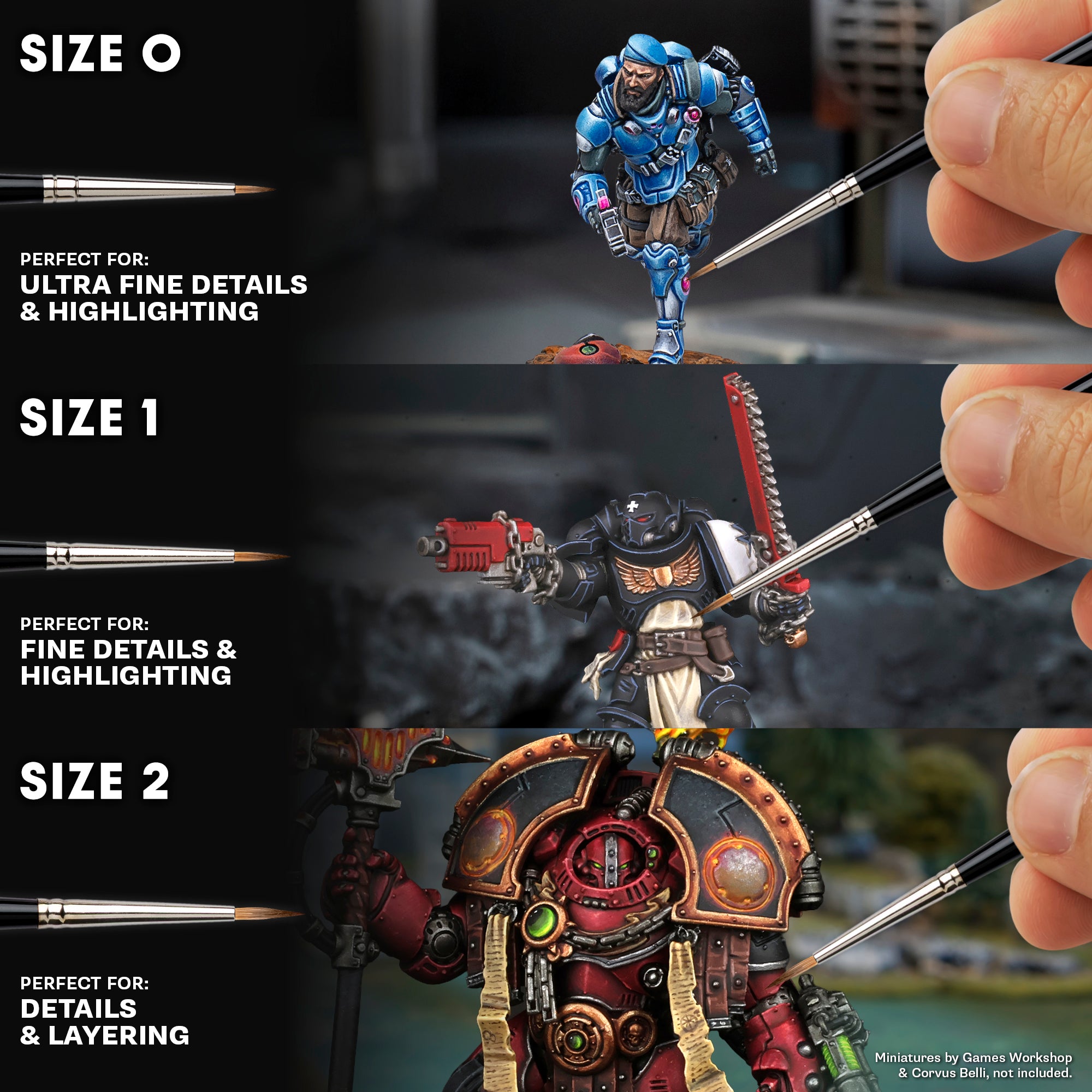 the-army-painter-brushes-masterclass-brush-set-3-pinceaux-martre image 2