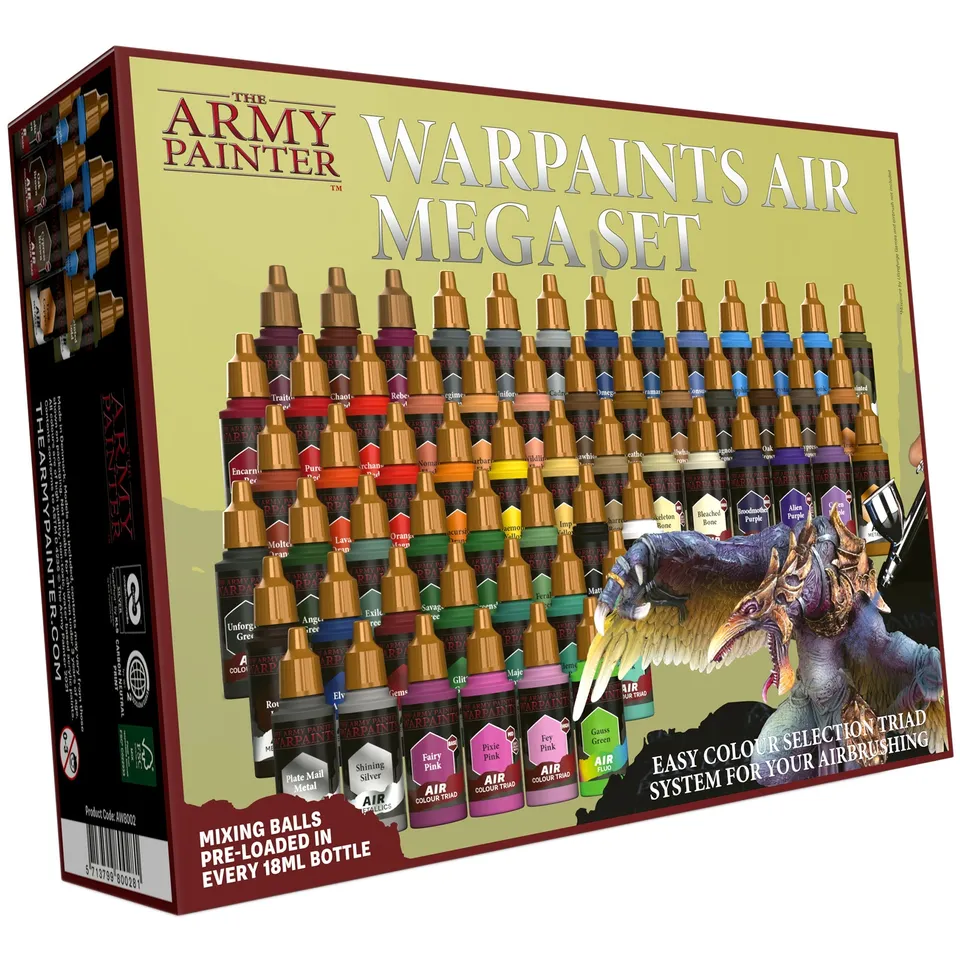 the-army-painter-warpaints-air-mega-set-peinture-a-rographe-60x18ml image 1
