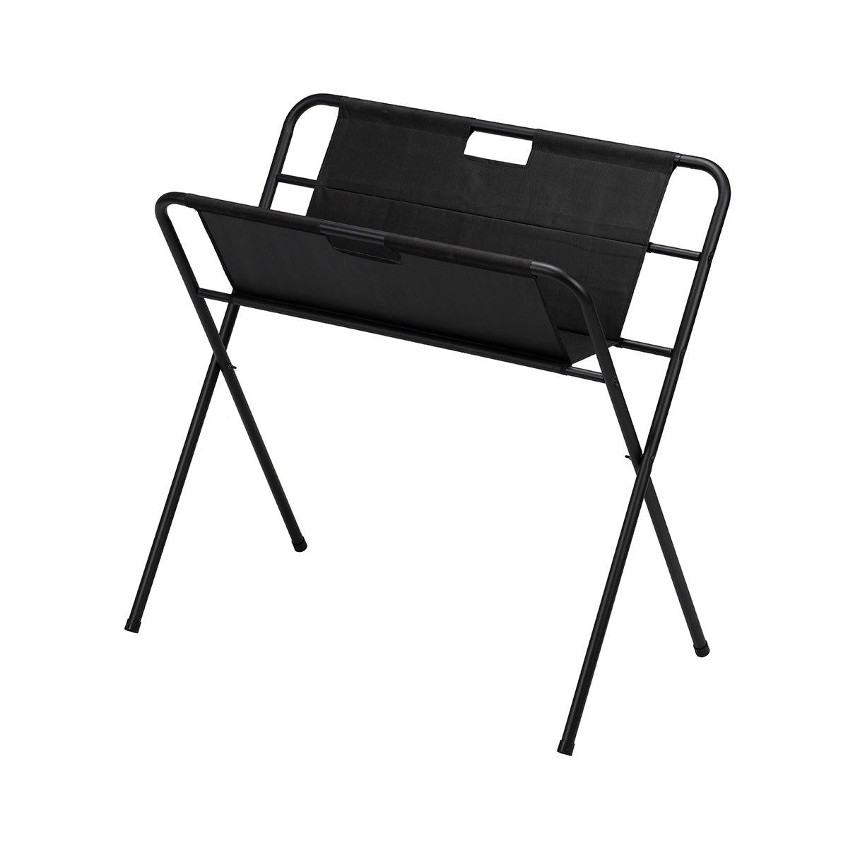 meeden-racks-pr-sentoir-toiles-m-tal-noir-pliable image 1