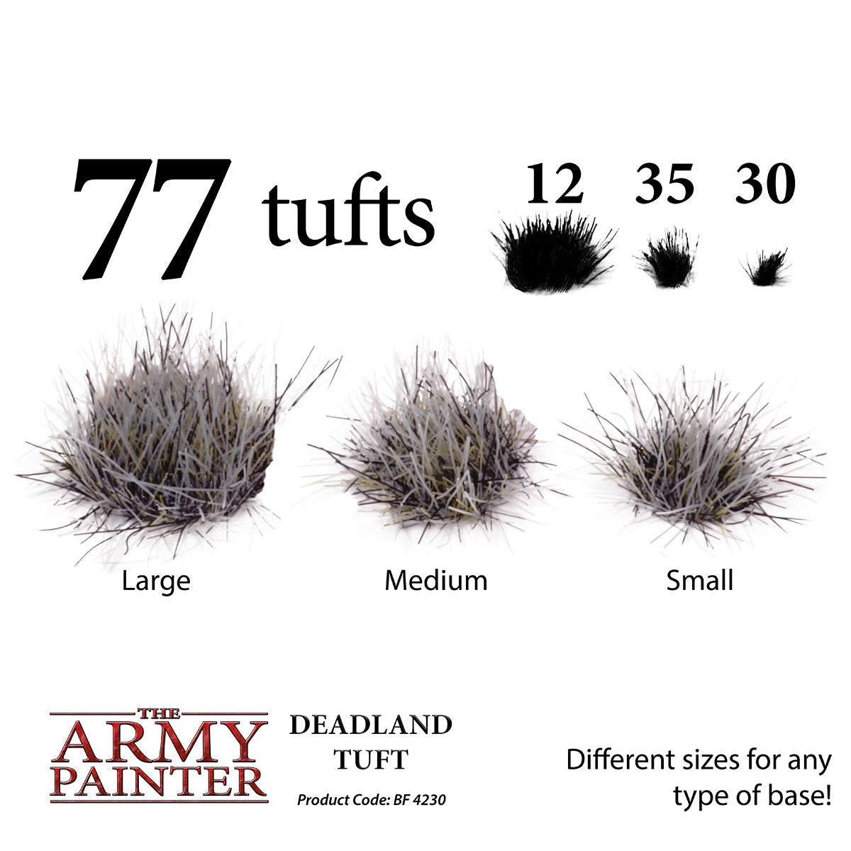 the-army-painter-deadland-tuft-touffes-socle-77-pi-ces image 2