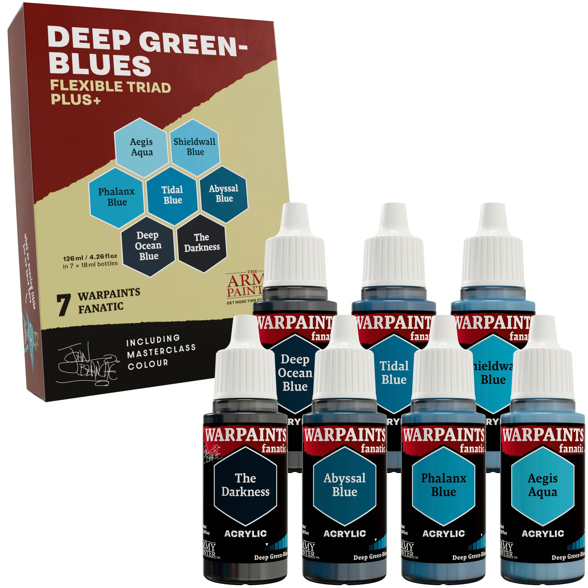 the-army-painter-flexible-triad-plus-set-7-peintures-deep-green-blues image 2