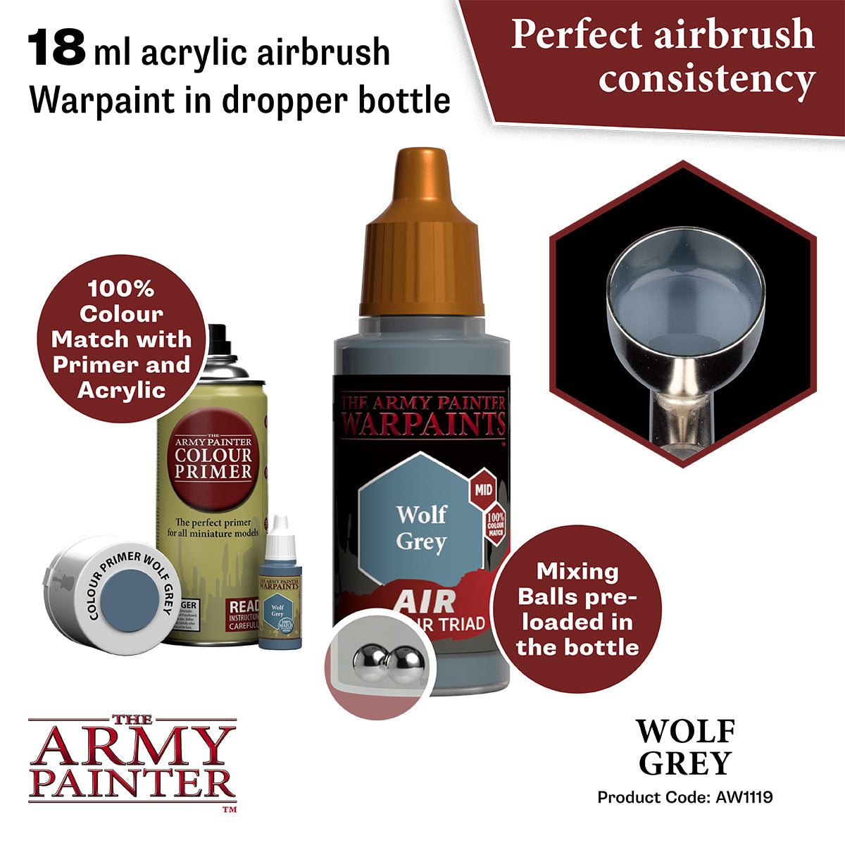 the-army-painter-warpaints-air-wolf-grey-peinture-a-rographe-18-ml image 2