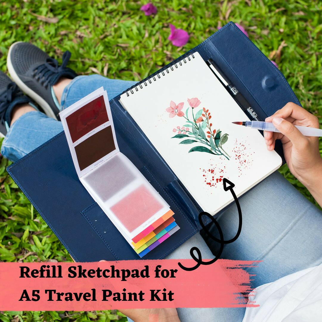 viviva-refill-products-carnet-recharge-a5-travel-paint-kit-papier image 4