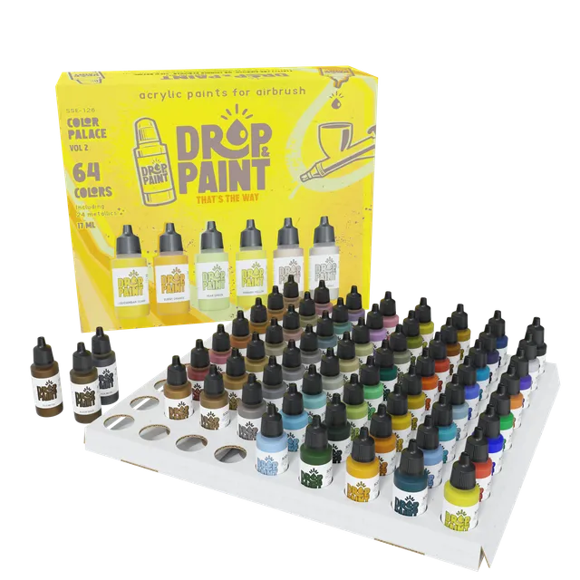 scale75-drop-paint-color-palace-vol-2-peinture-a-rographe-coffret image 1