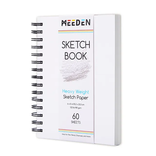 meeden-books-pads-carnet-dessin-mixte-9x12-165-g-m image 1