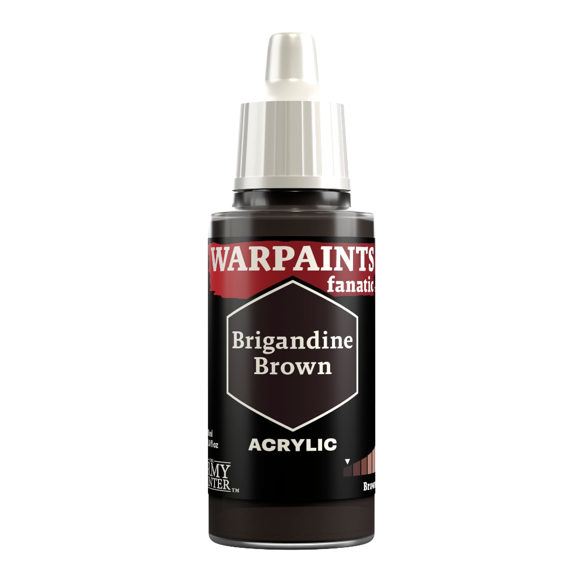 the-army-painter-warpaints-fanatic-brigandine-brown-peinture-18-ml-brun image 1