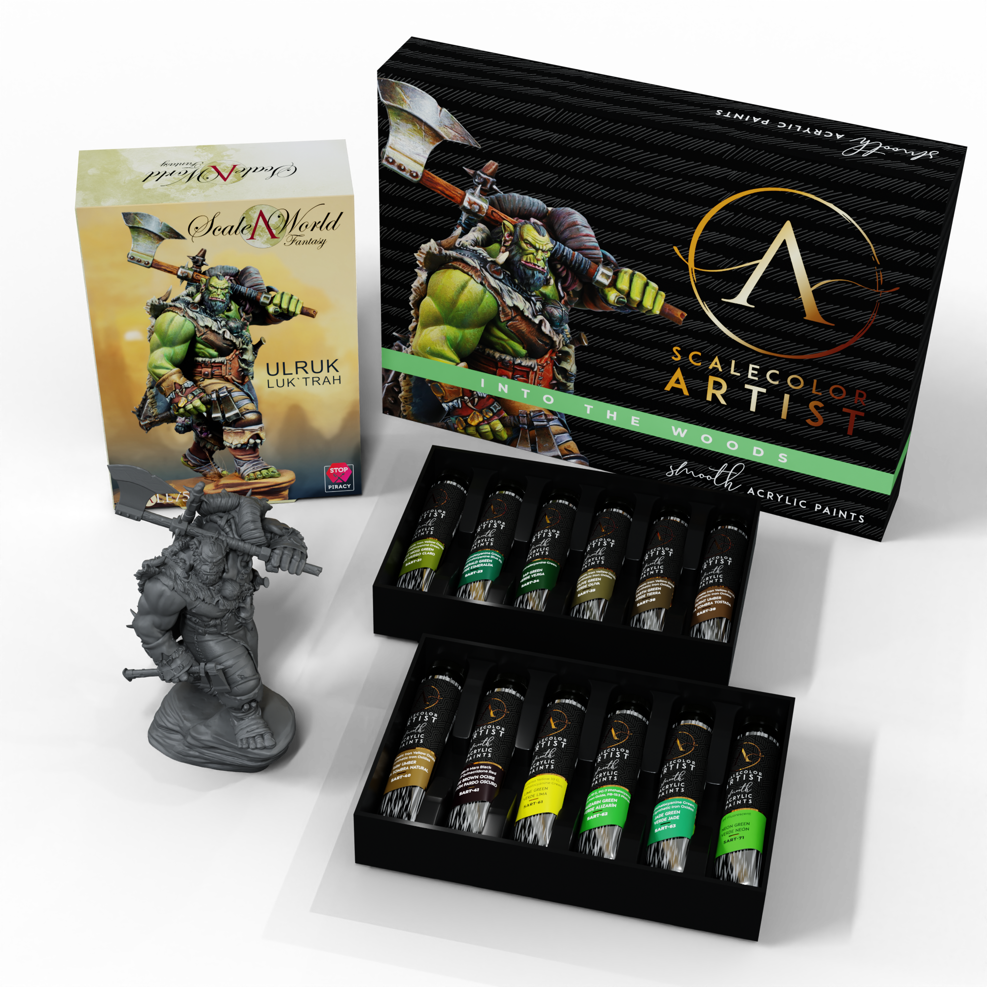 scale75-bundles-into-the-woods-ulruk-pack-peinture-figurine image 1