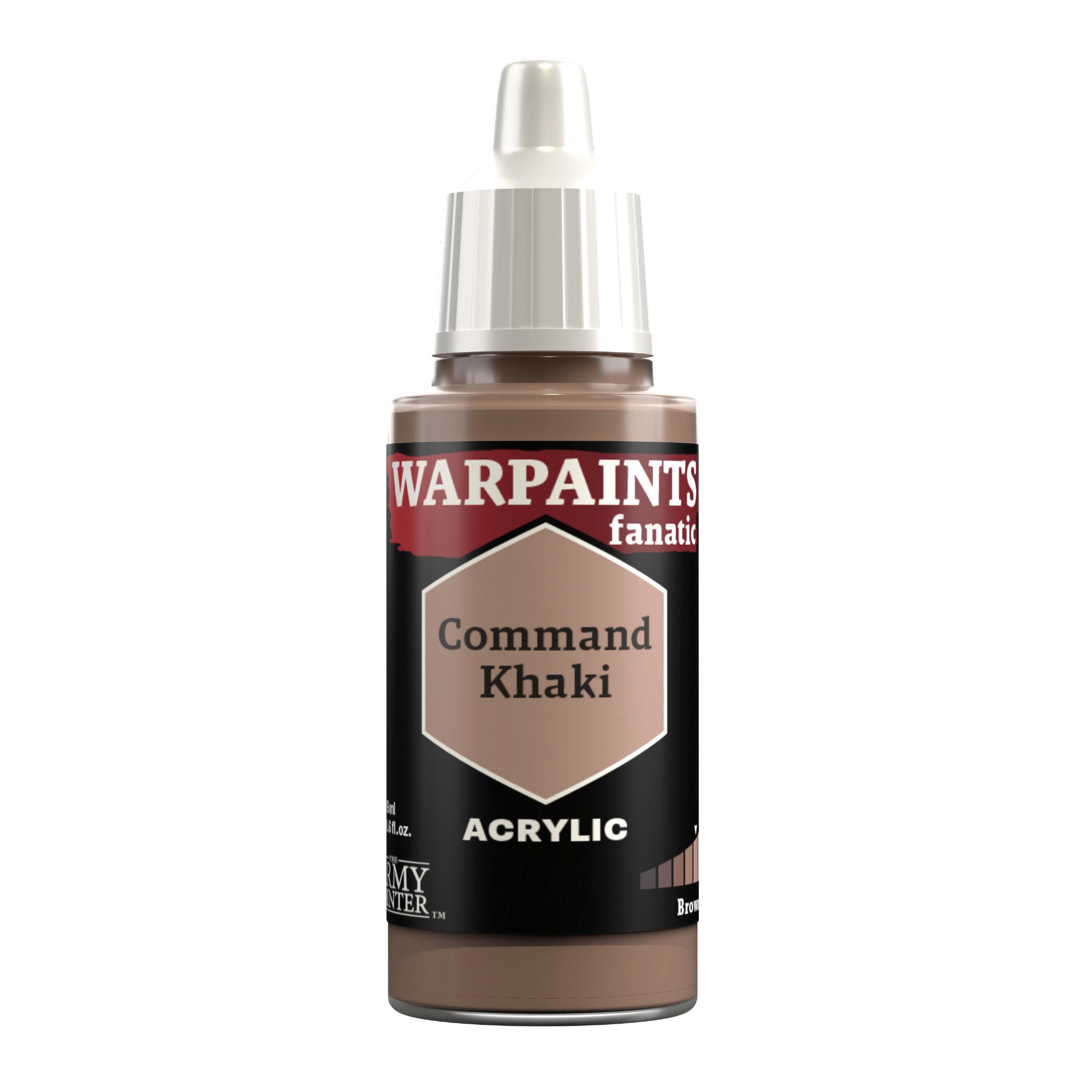 army-painter-warpaints-fanatic-command-khaki-peinture-kaki-18ml image 1
