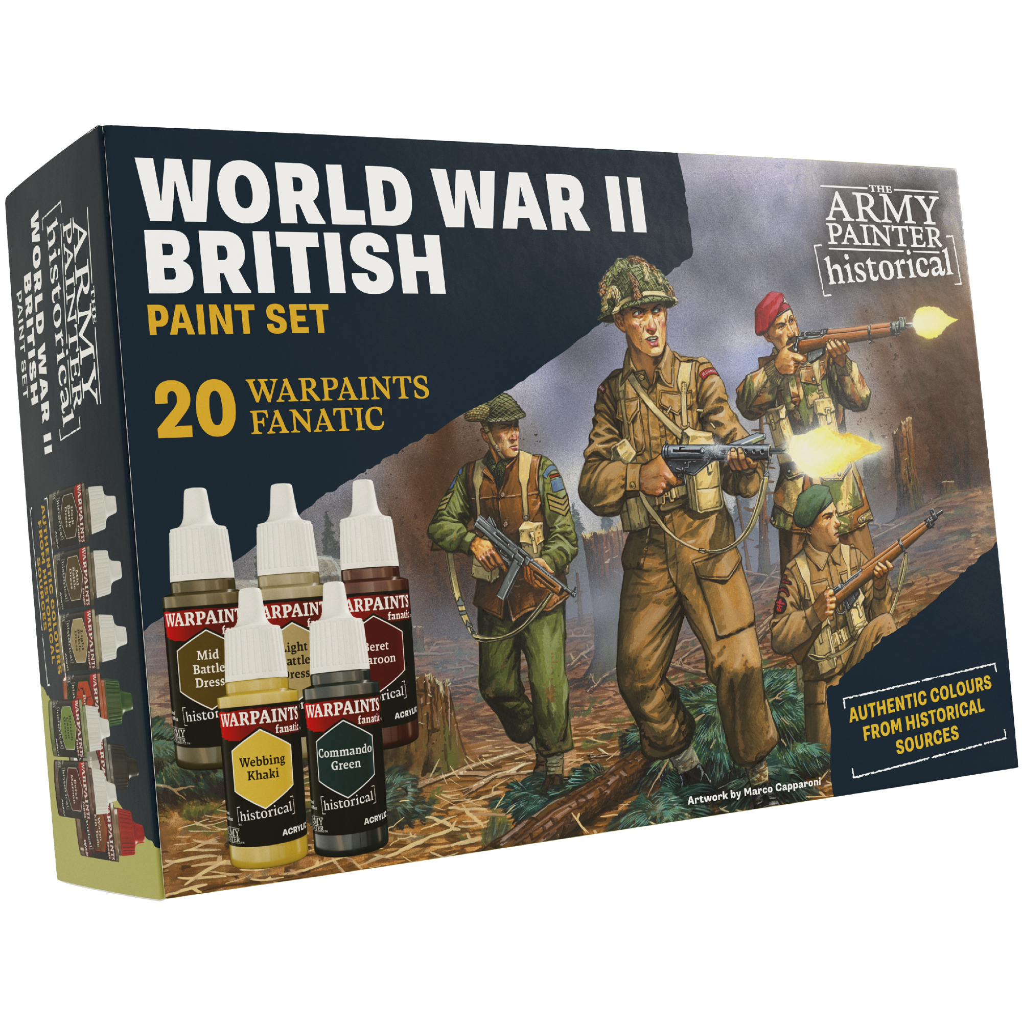 the-army-painter-warpaints-historical-wwii-british-peinture-soldats image 1