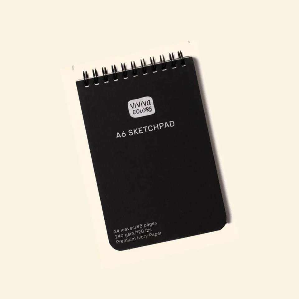 viviva-refill-sketchpad-a6-recharge-carnet-aquarelle image 1