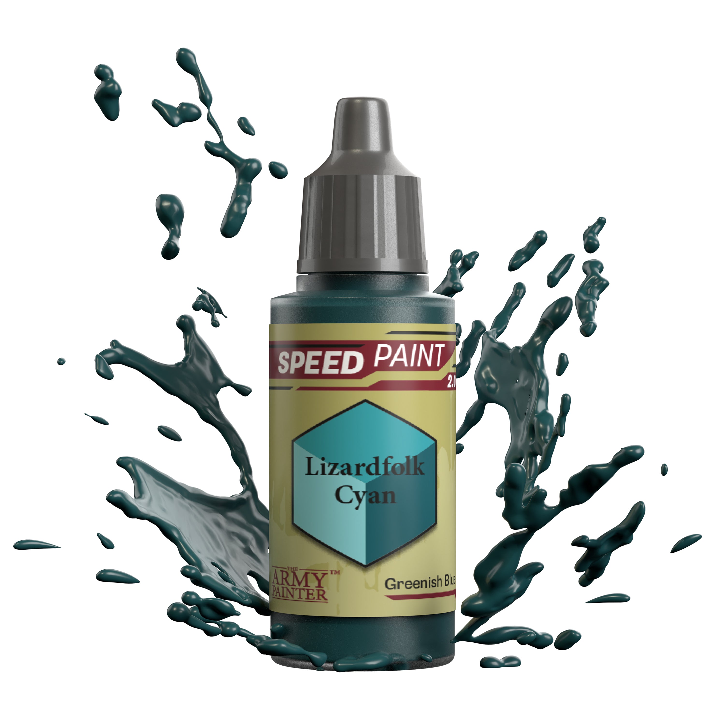 the-army-painter-speedpaint-lizardfolk-cyan-peinture-18ml-bleu-vert image 1