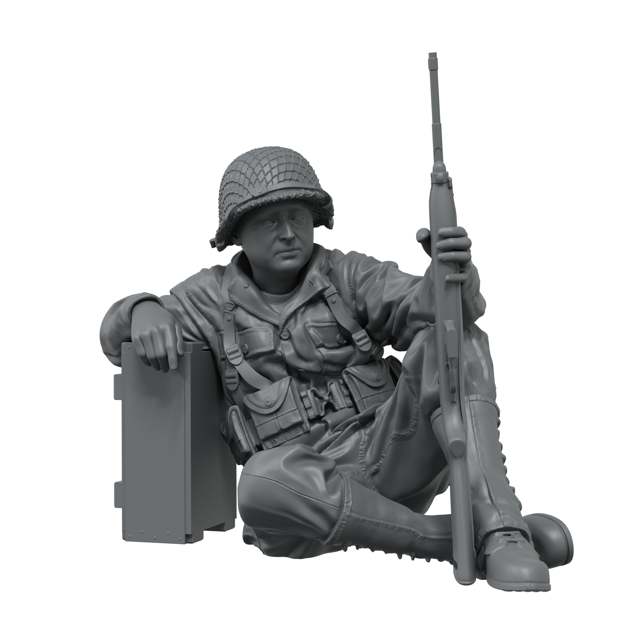 scale75-models-pfc-us-armored-infantry-figurine-1-35-r-sine image 2