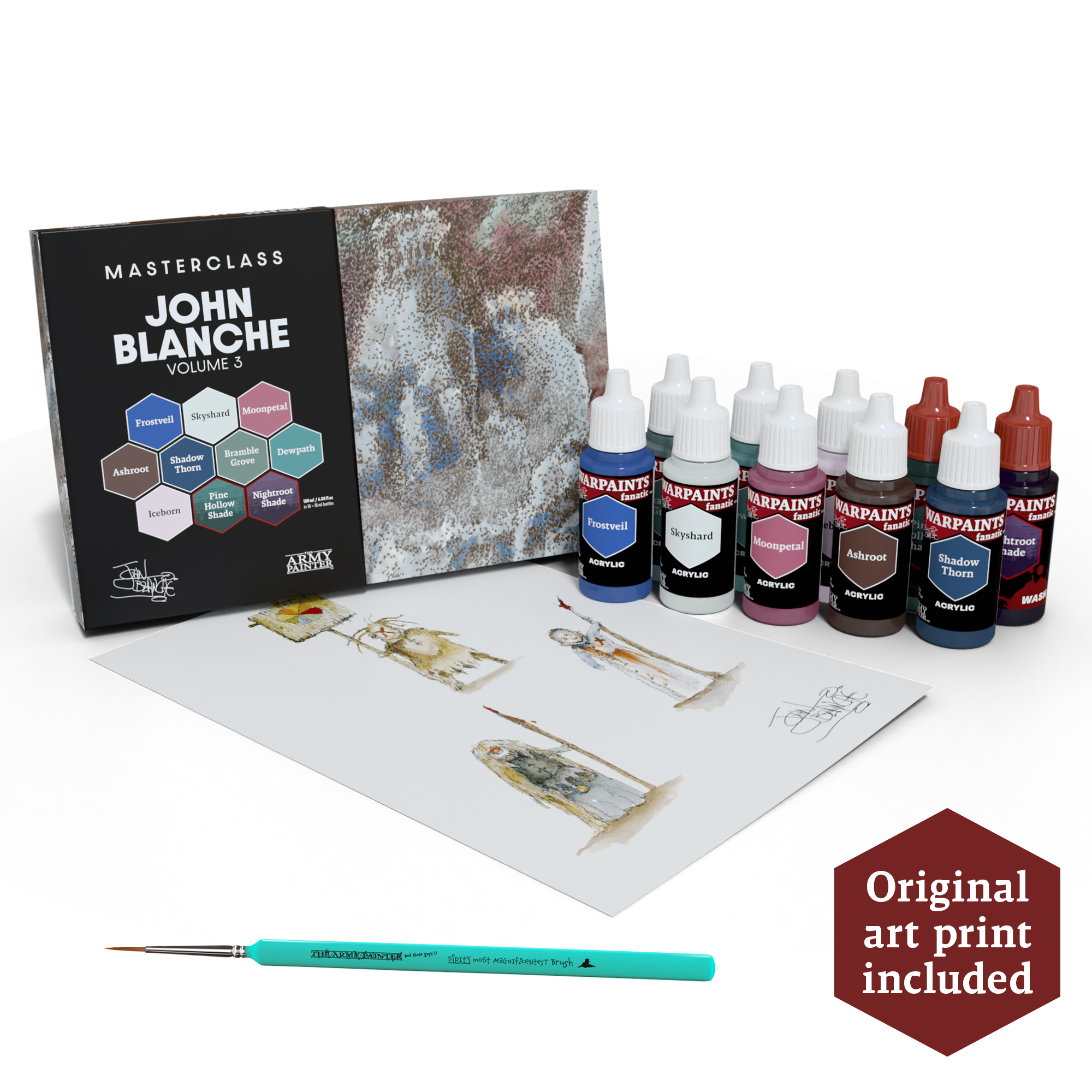 the-army-painter-masterclass-john-blanche-vol-3-combo-set-10-peintures image 2