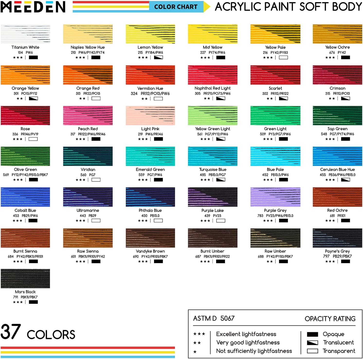 meeden-acrylic-peinture-acrylique-blanc-titane-250ml image 6