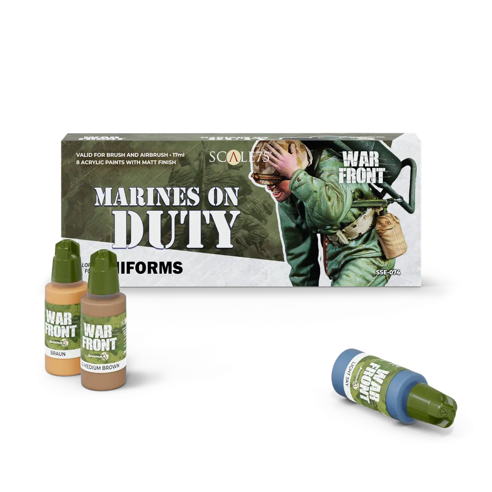 scale75-warfront-marines-on-duty-set-8-peintures-uniformes image 1