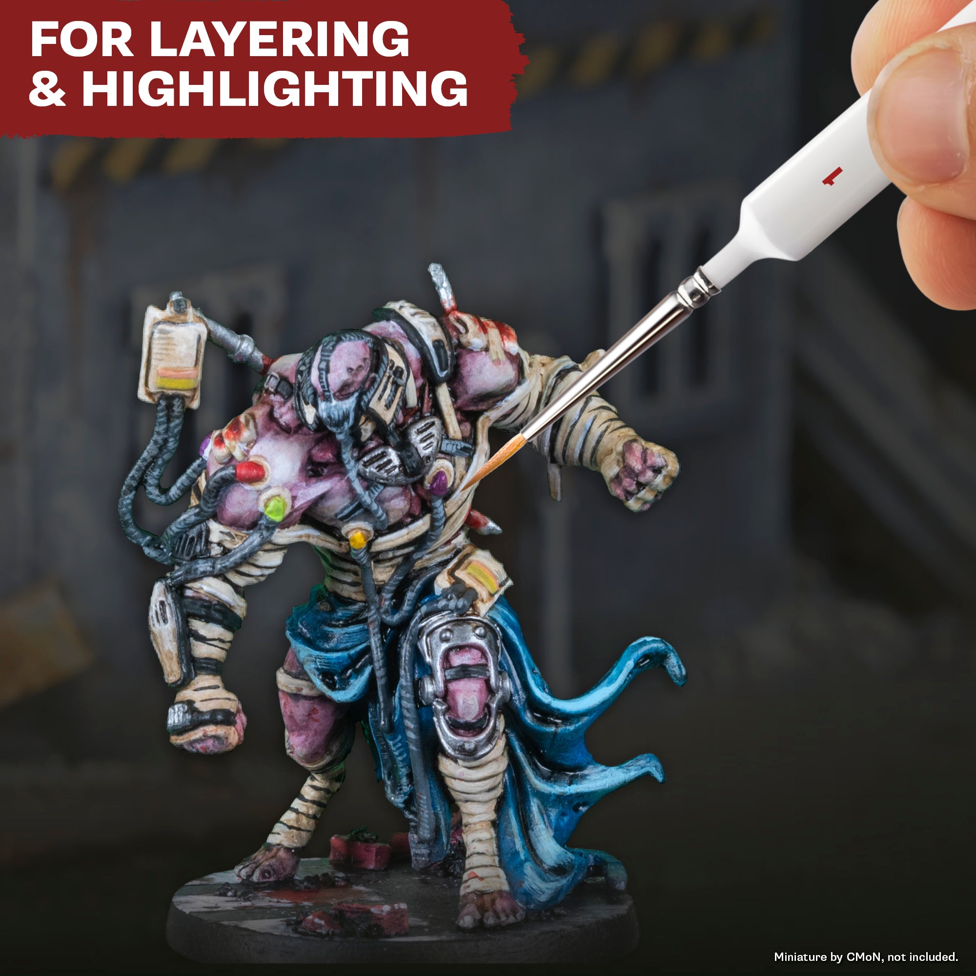 the-army-painter-wargamer-layering-pinceau-figurine-taille-1 image 2