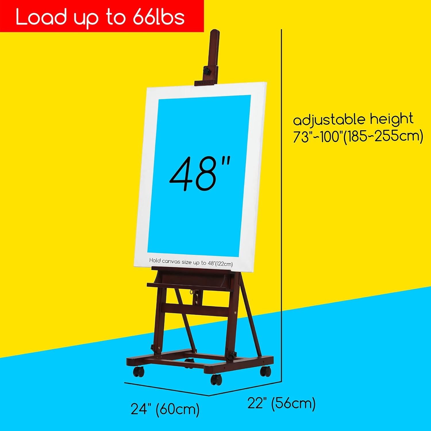 meeden-floor-easels-chevalet-h-h-tre-noyer-w02 image 3