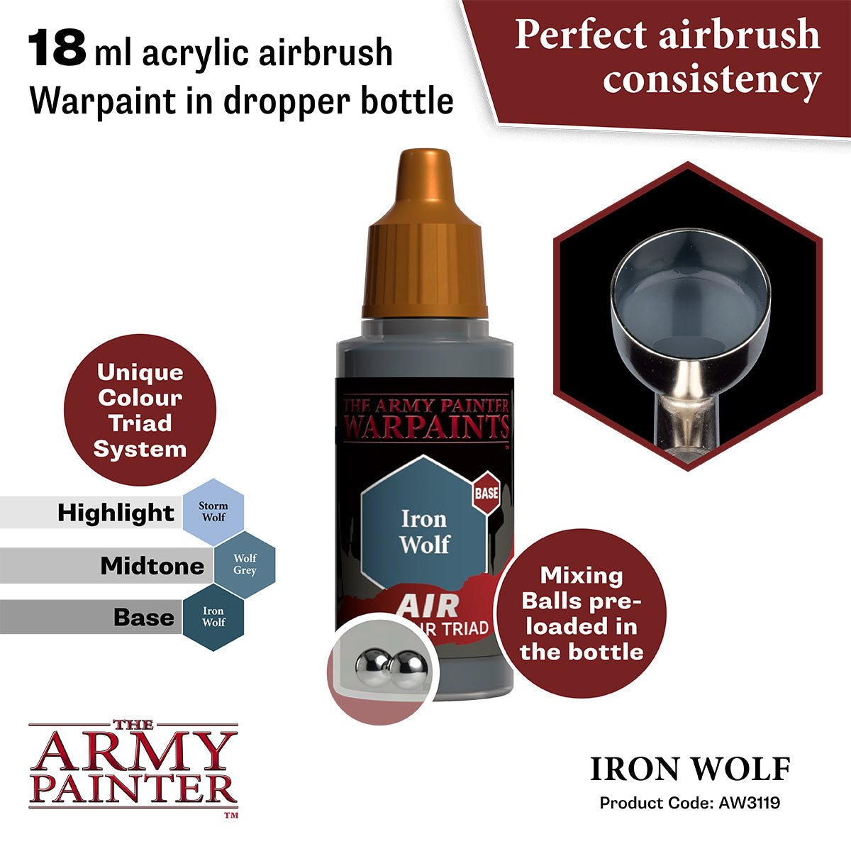the-army-painter-warpaints-air-iron-wolf-peinture-18-ml image 2