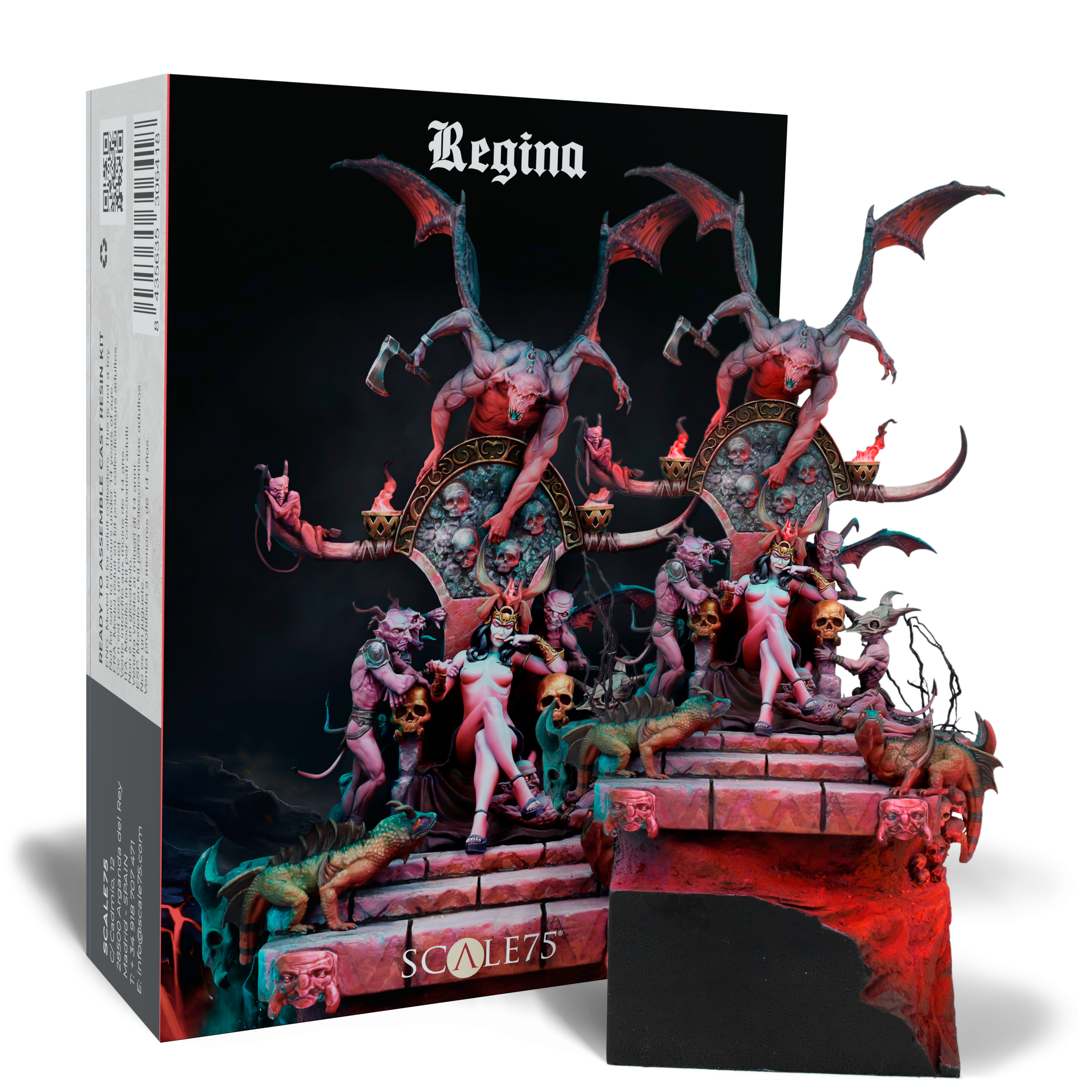 scale75-aeternum-regina-figurine-r-sine-75mm-non-peinte image 1
