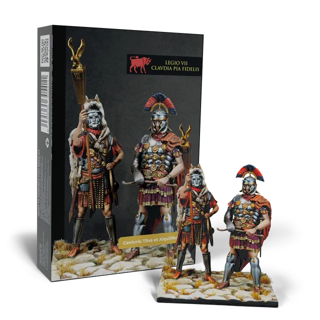 scale75-rome-centvrio-titvs-lepidvs-figurine-75mm-non-peinte-r-sine image 1