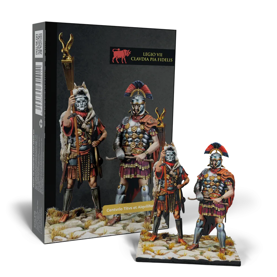 scale75-rome-centvrio-titvs-lepidvs-figurine-75mm-non-peinte-r-sine image 1