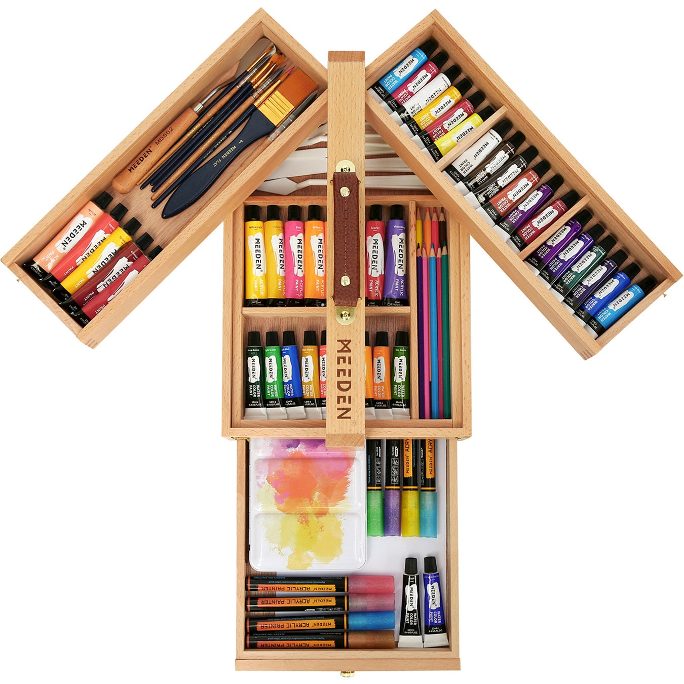 meeden-storage-boxes-hbx-7-bo-te-bois-pliante-tiroir image 7