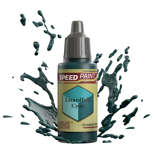 the-army-painter-speedpaint-lizardfolk-cyan-peinture-18ml-bleu-vert image 1