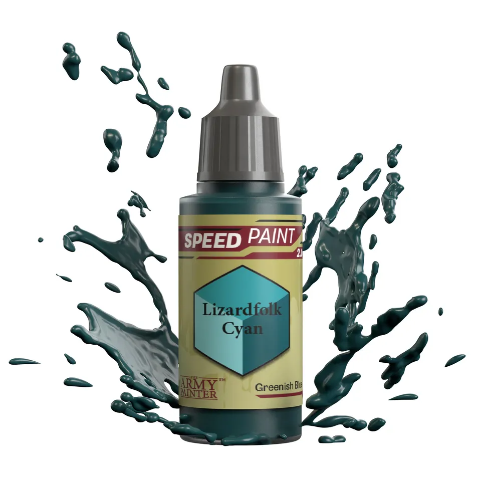 the-army-painter-speedpaint-lizardfolk-cyan-peinture-18ml-bleu-vert image 1