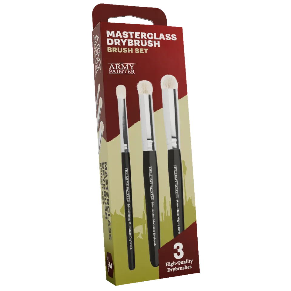 the-army-painter-masterclass-drybrush-set-3-pinceaux-brossage image 1