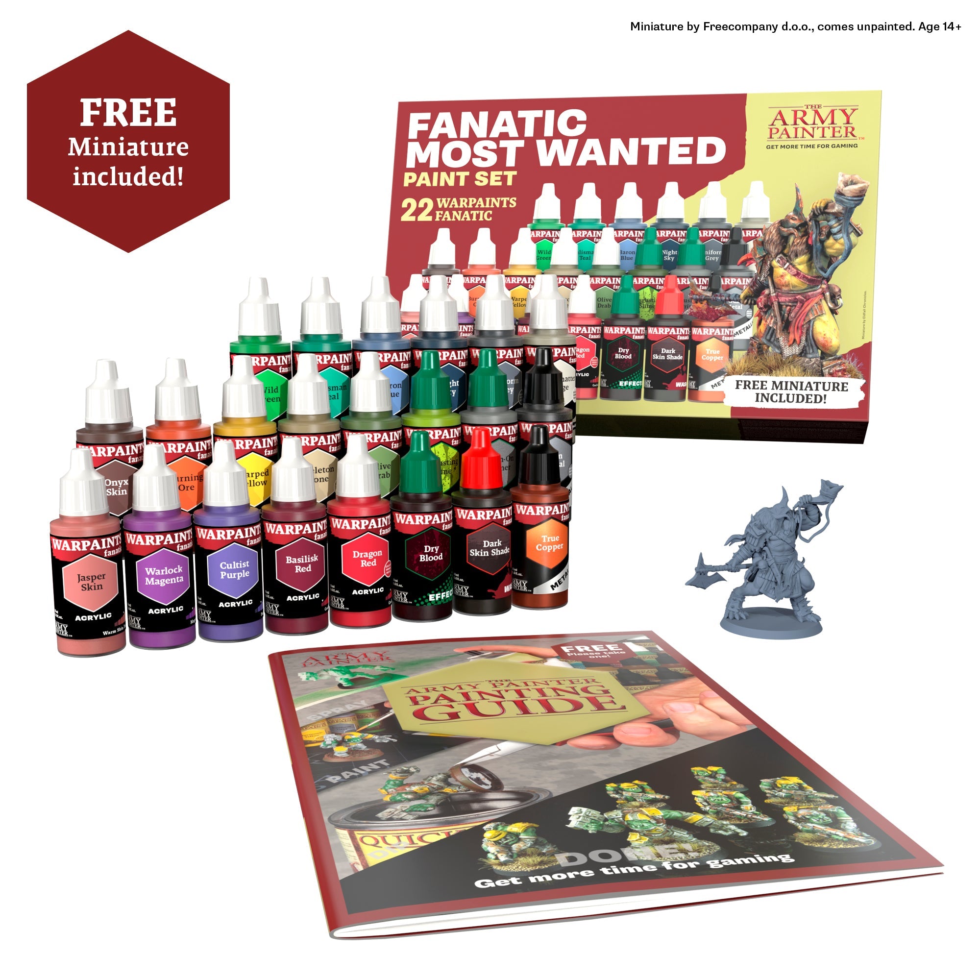 the-army-painter-warpaints-fanatic-most-wanted-set-22-peintures-figurine image 2