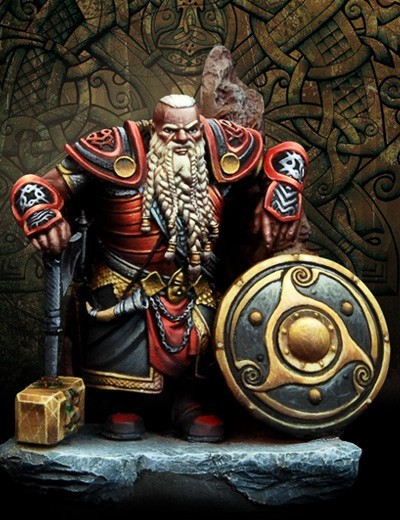 scale75-wargames-kalgrim-storm-hammer-figurine-35mm image 2