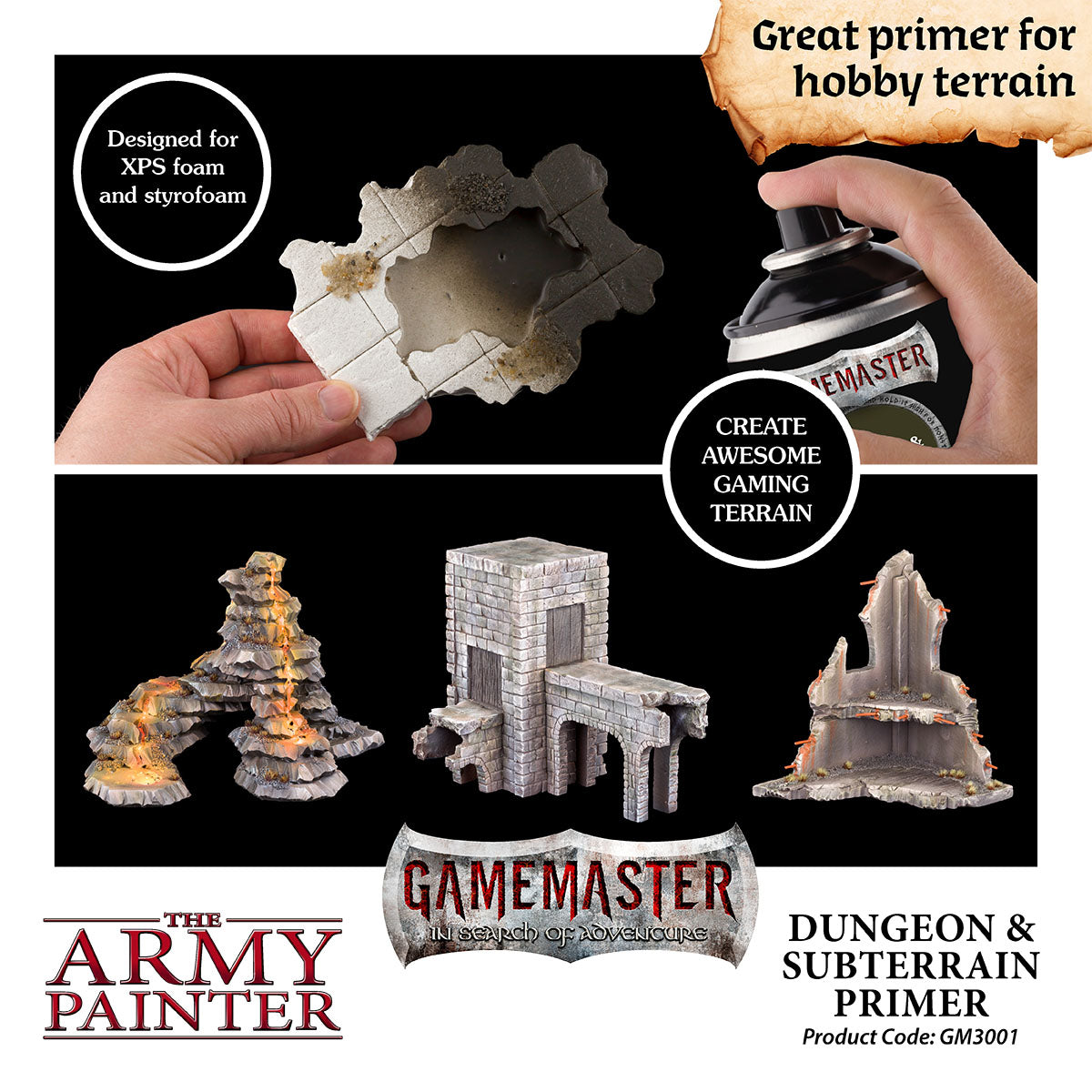 the-army-painter-gamemaster-dungeon-subterrain-bombe-sous-couche-300ml image 2
