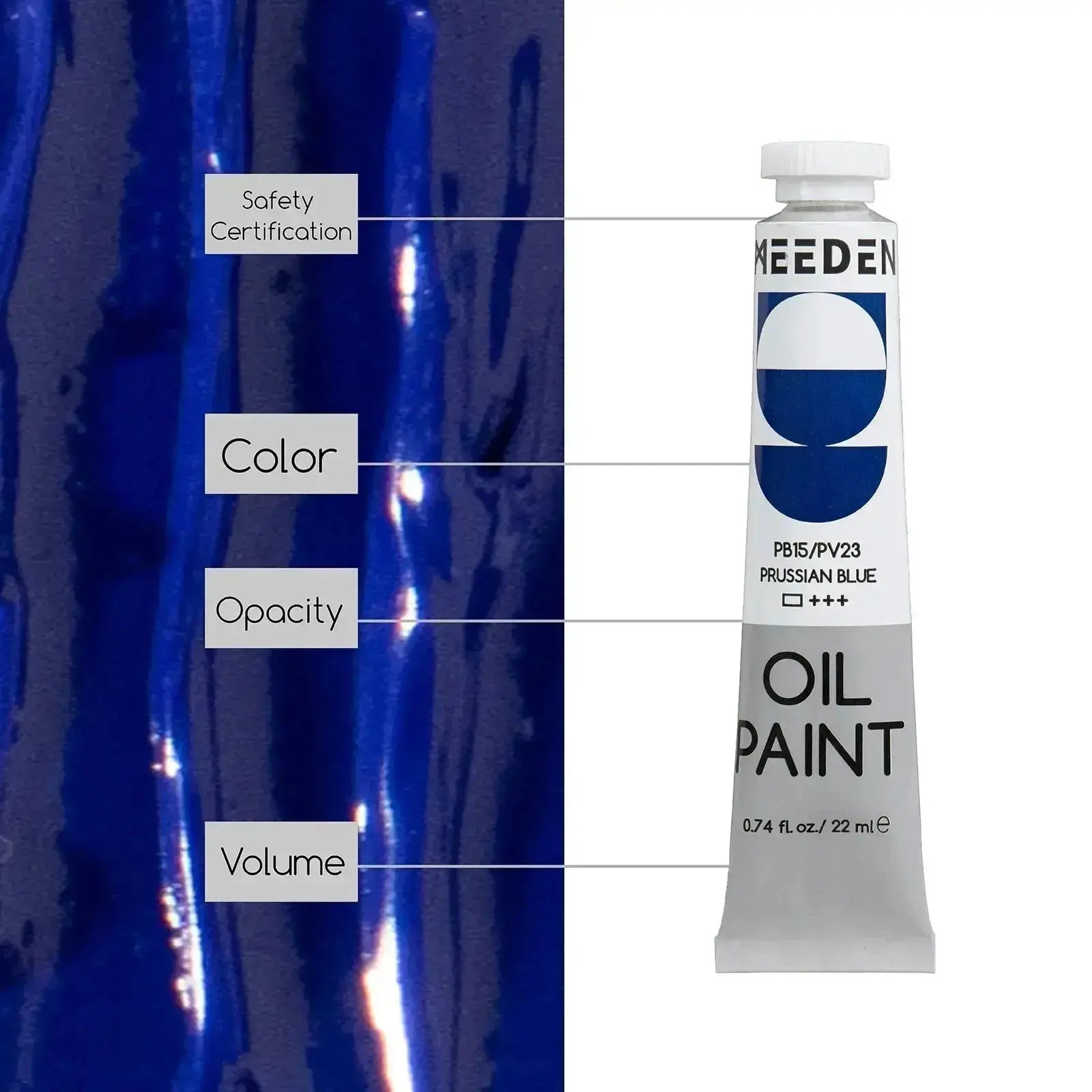 meeden-oil-paint-peinture-l-huile-24-tubes-22-ml image 3