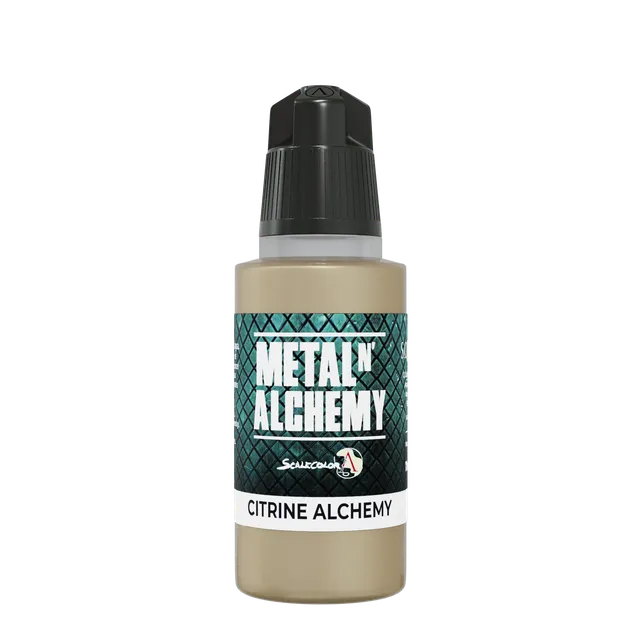 scale75-metal-n-alchemy-peinture-m-tallique-citrine-17ml image 1