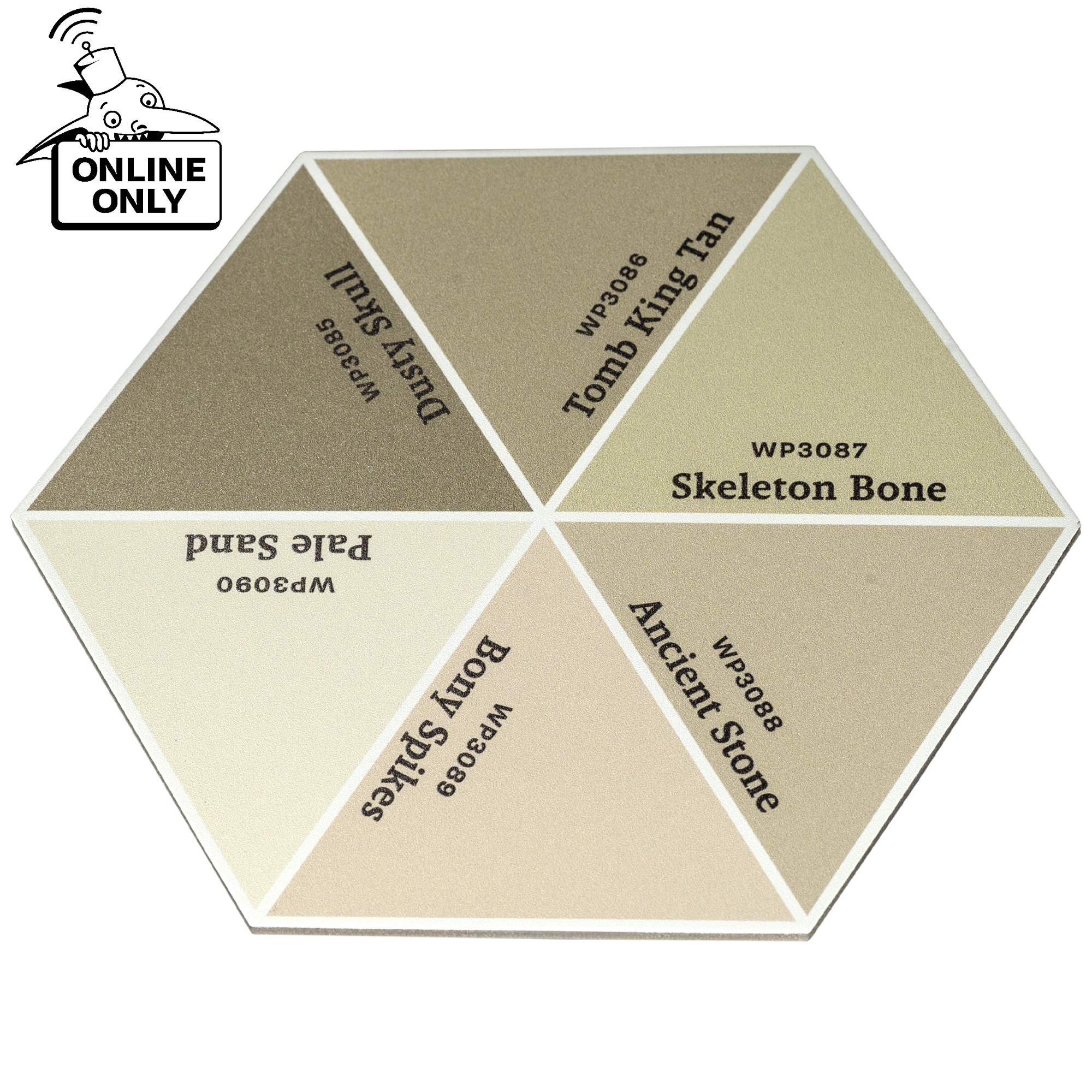 the-army-painter-hex-cutting-mat-tapis-d-coupe-neutre-clair image 1