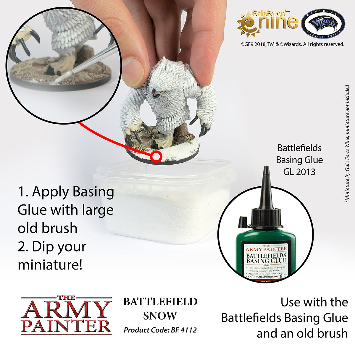 the-army-painter-battlefield-basing-snow-d-cor-socle-150-ml-neige image 3