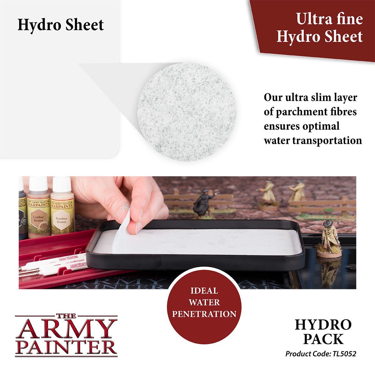 the-army-painter-tools-wet-palette-hydro-pack-recharge-50-feuilles image 5