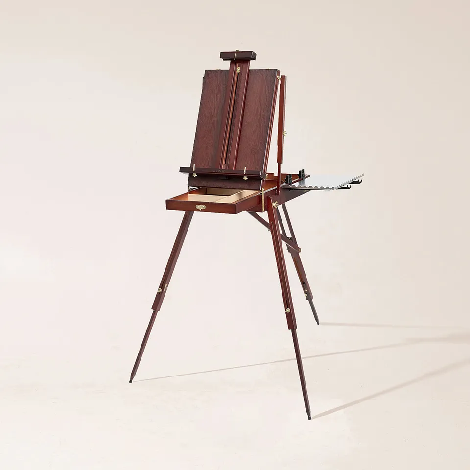 meeden-hx-3-chevalet-plein-air-h-tre-noyer image 1