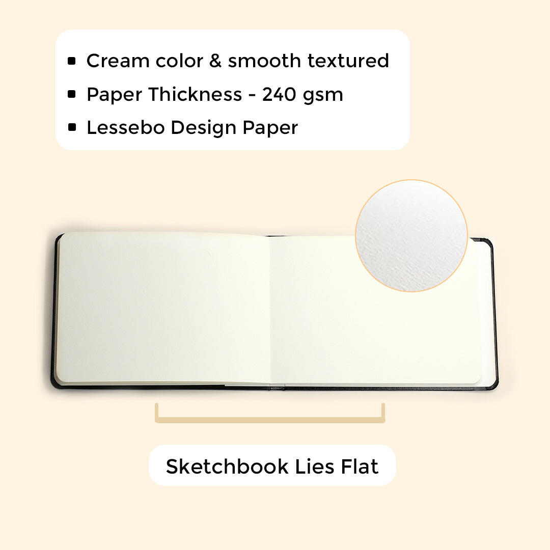 viviva-sketchbook-carnet-a5-ivoire-64-pages image 4