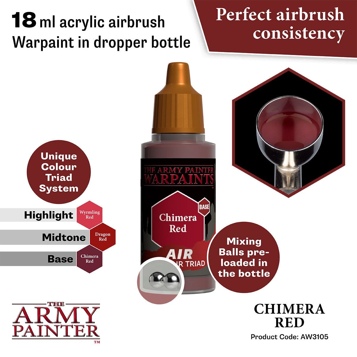 the-army-painter-air-chimera-red-peinture-a-rographe-rouge image 2