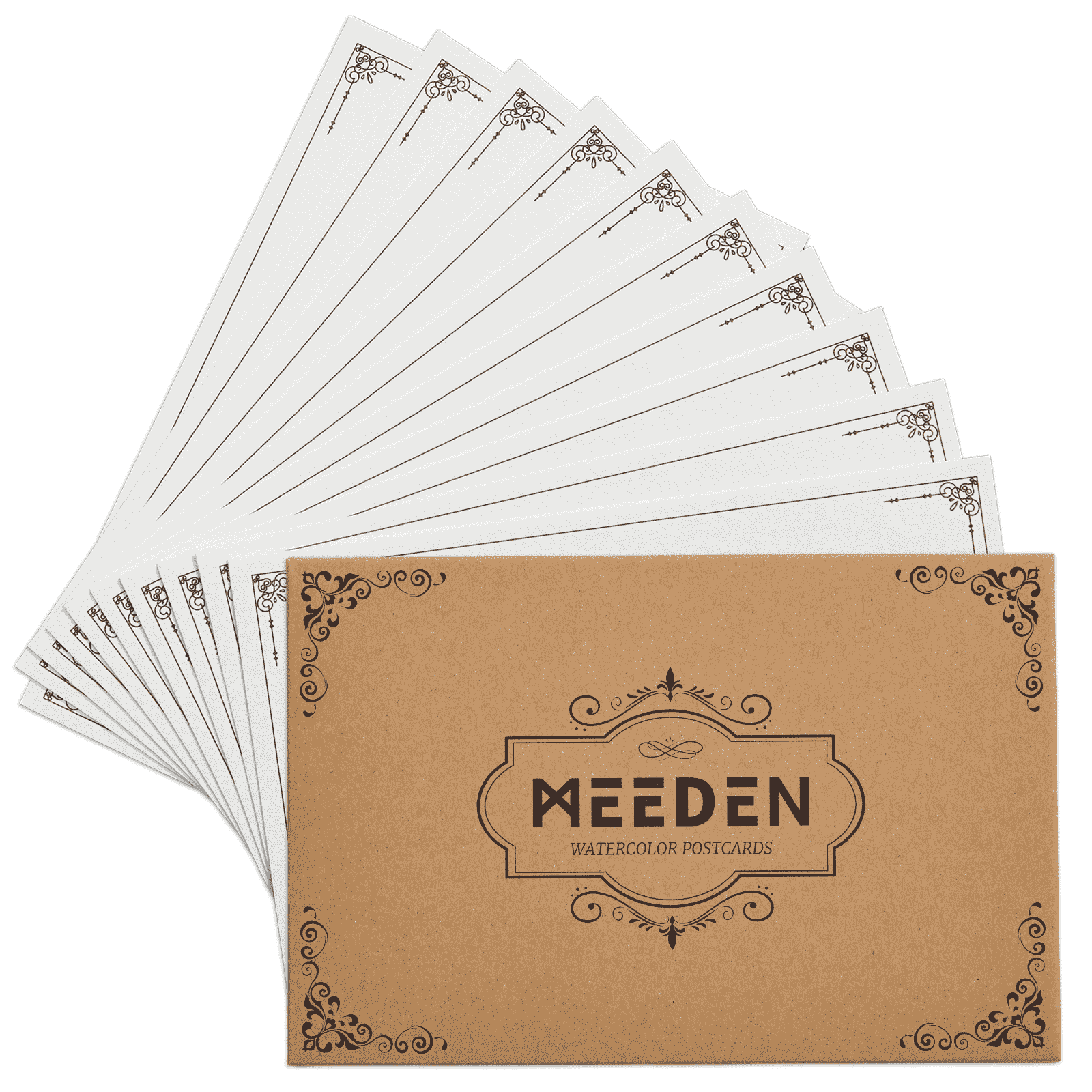 meeden-cartes-postales-aquarelle-coton-20-pi-ces-10x15 image 3