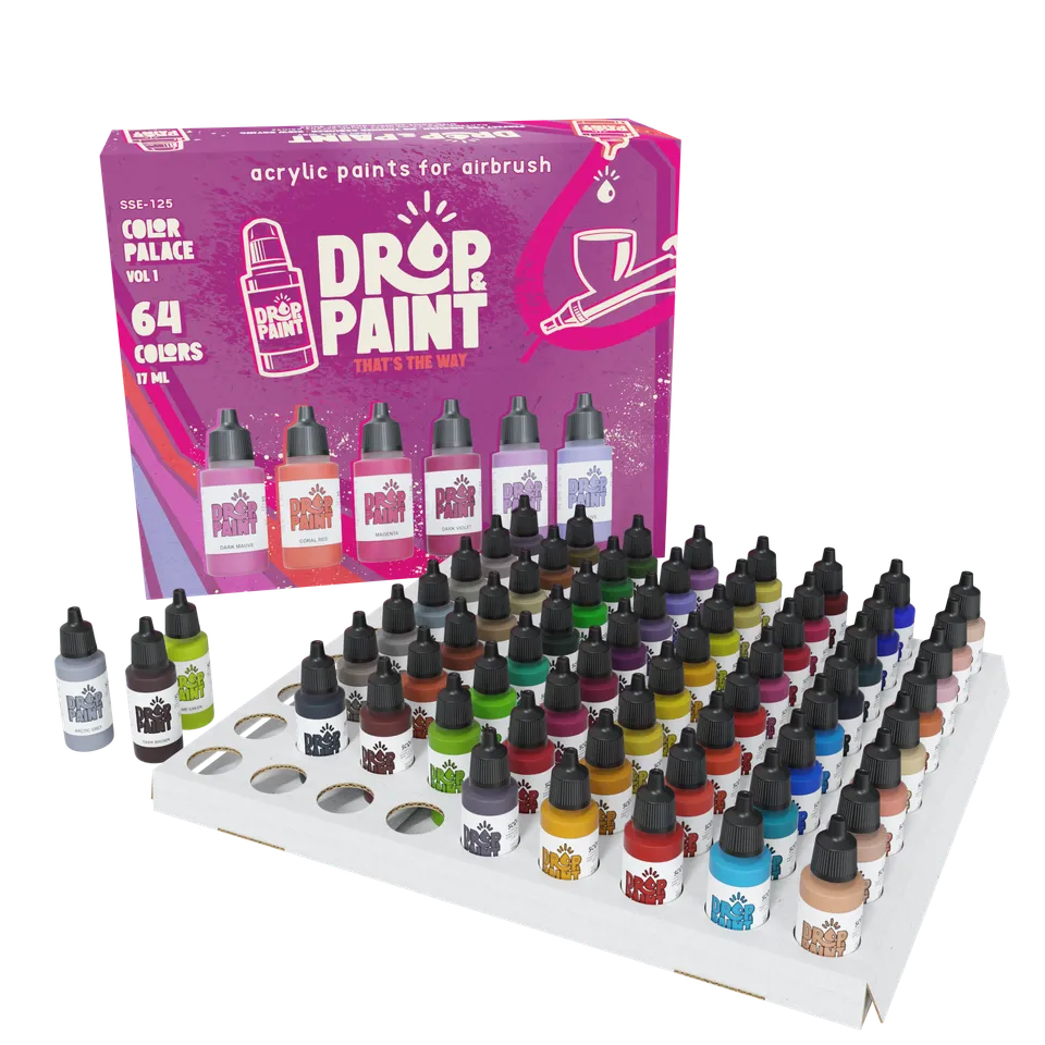 scale75-drop-paint-color-palace-vol-1-coffret-peinture-a-rographe image 1