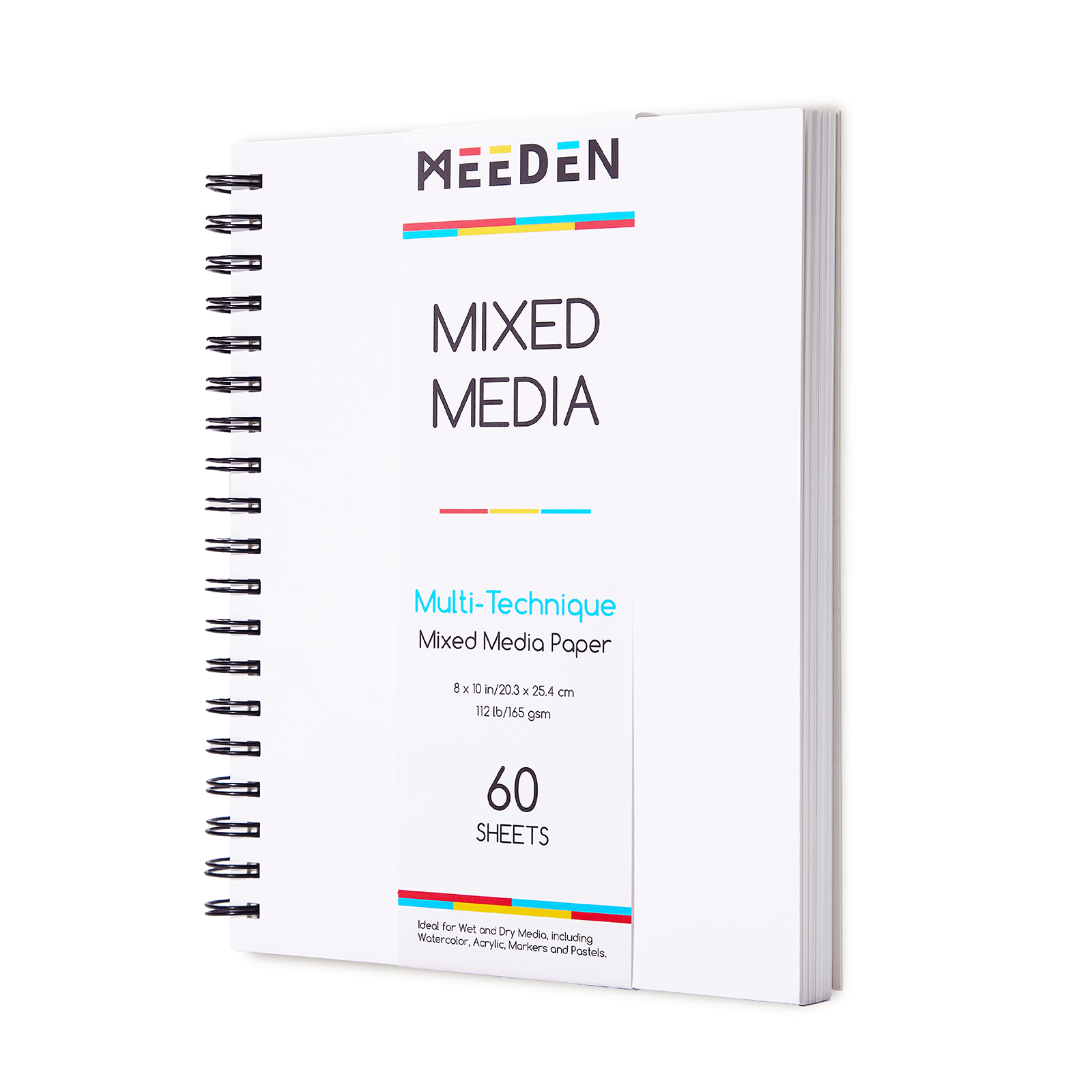meeden-mixed-media-bloc-dessin-8-x-10-papier-165-g image 1