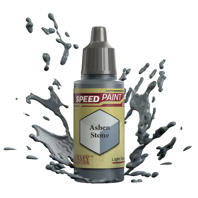 army-painter-speedpaint-ashen-stone-peinture-grise-18ml image 1