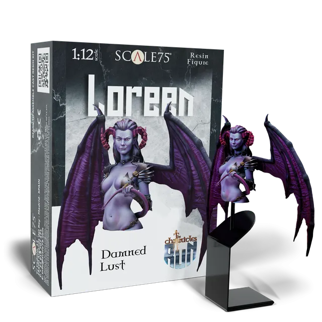 scale75-characters-loreen-damned-lust-buste-1-10-non-peint-r-sine image 1