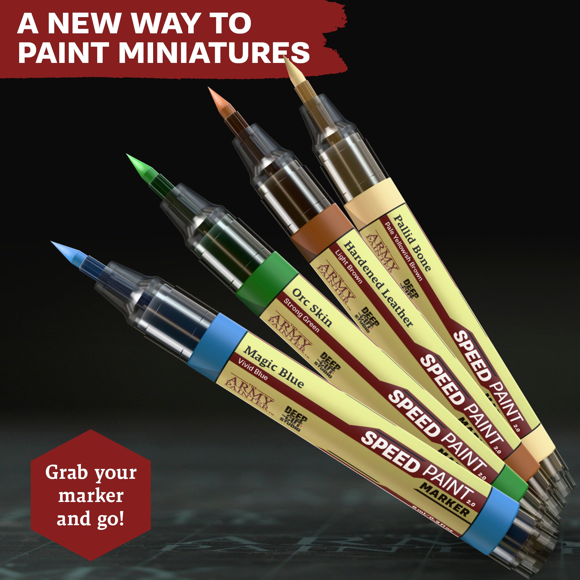 the-army-painter-speedpaint-marker-starter-set-10-marqueurs image 3