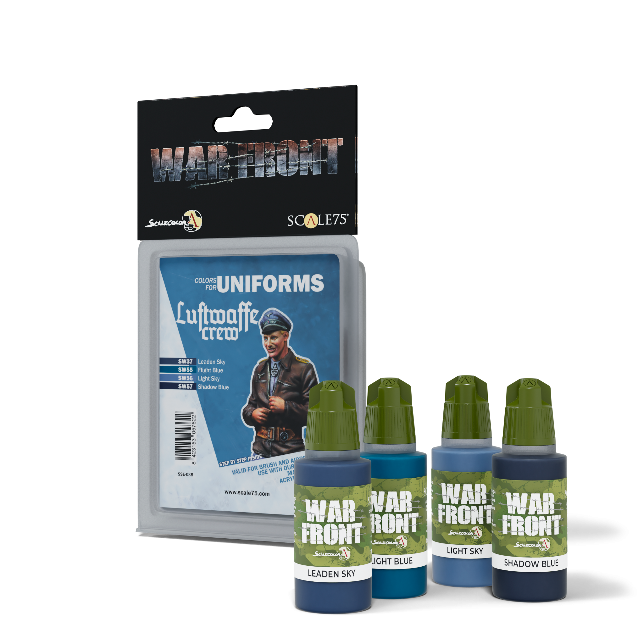 scale75-warfront-luftwaffe-crew-set-4-peintures-17ml-mat image 1